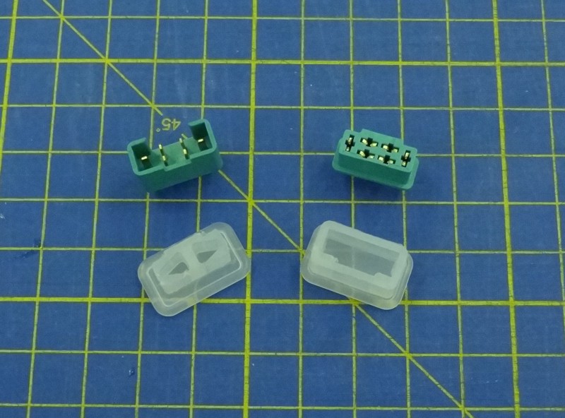 Protection for MPX connectors (1 pair M-F)